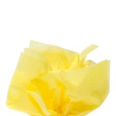 Färgat silkespapper gul