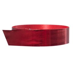 Presentband metallic röd
