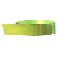 Presentband metallic lime