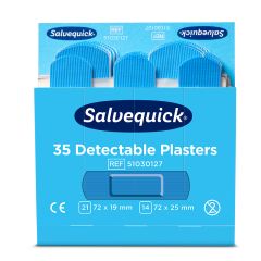Salvequick Blue Detectable normal / Refill
