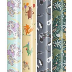 Presentpapper Box kons. Kids mix