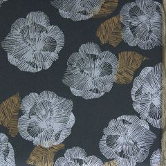 Presentpapper Blommor i silver