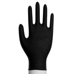 Abena Engångshandske Classic Sensitive Nitril, Svart