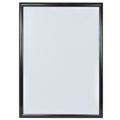 Väggram aluminium svart