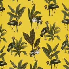 Presentpapper Crane yellow UTFÖRSÄLJNING