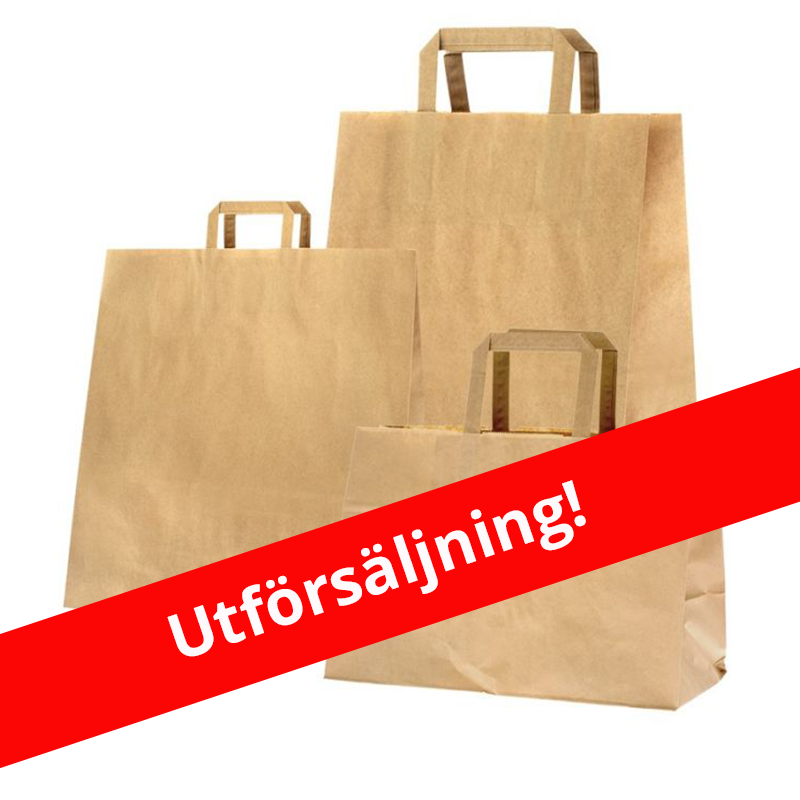 Utförsäljning av butiksmeballage